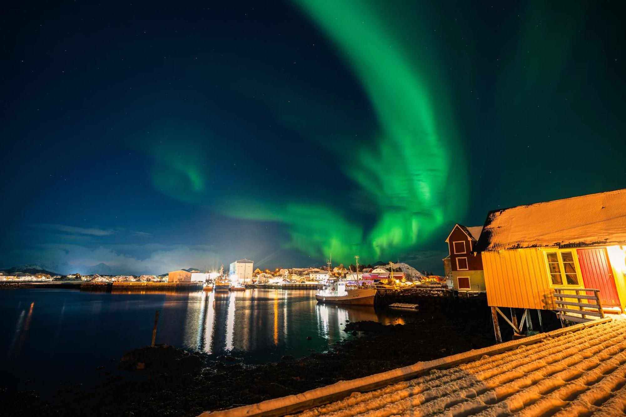 Kraemmervika Rorbuer - Rustic Cabins In Lofoten بولستاد المظهر الخارجي الصورة