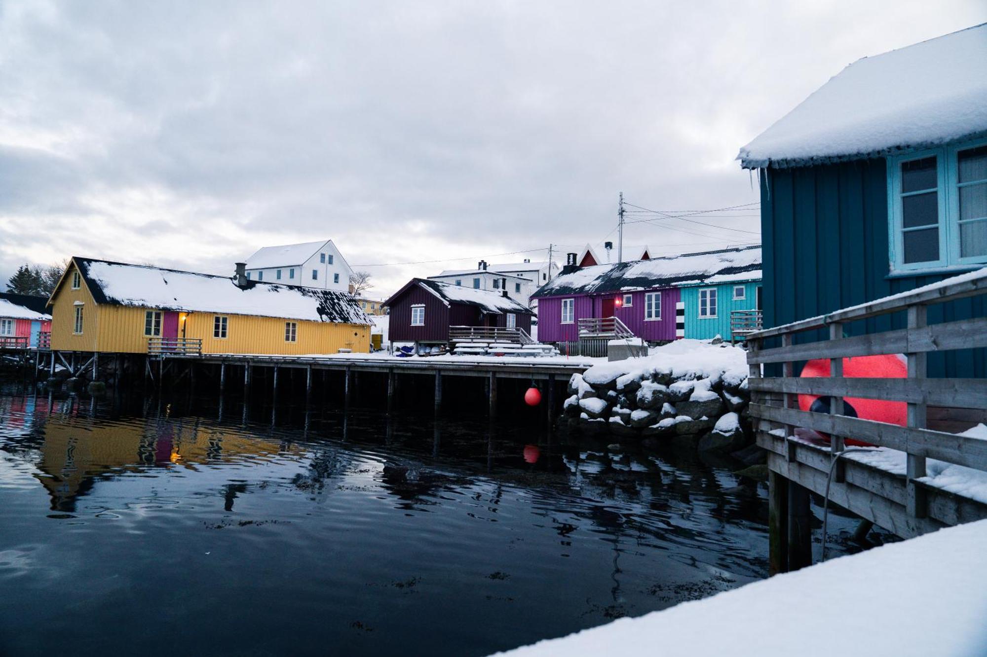 Kraemmervika Rorbuer - Rustic Cabins In Lofoten بولستاد المظهر الخارجي الصورة