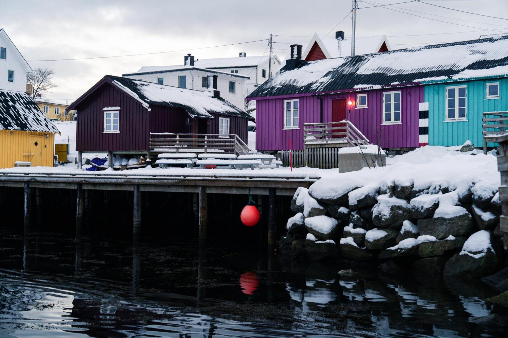 Kraemmervika Rorbuer - Rustic Cabins In Lofoten بولستاد المظهر الخارجي الصورة